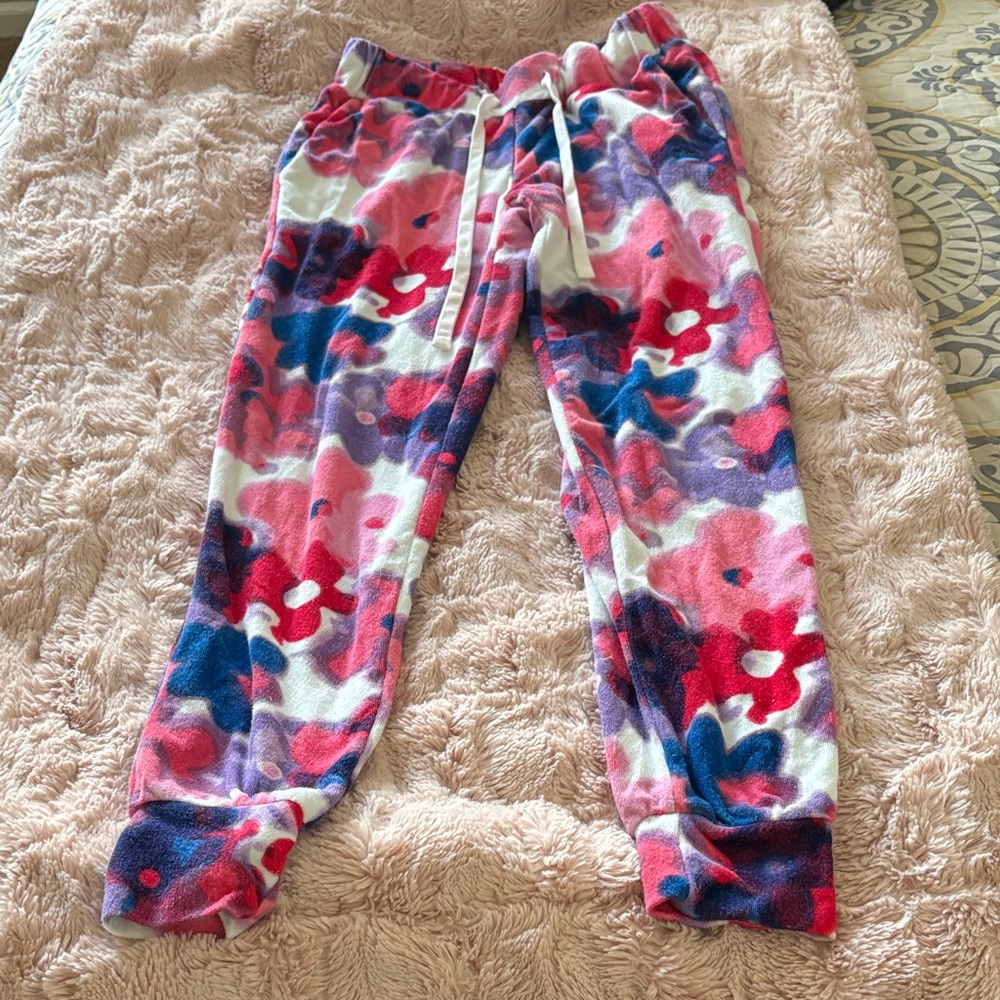 Juicy Couture Multicolor Floral Joggers